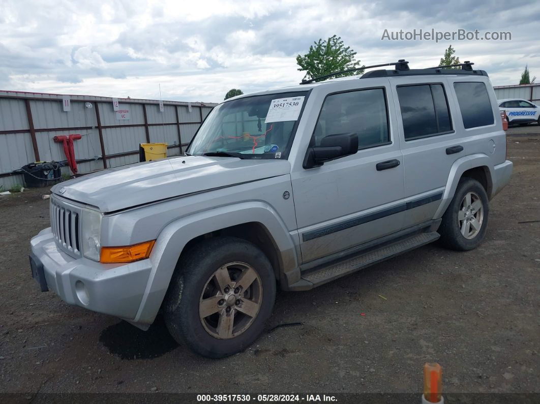 2006 Jeep Commander   Silver vin: 1J8HG48N56C143726