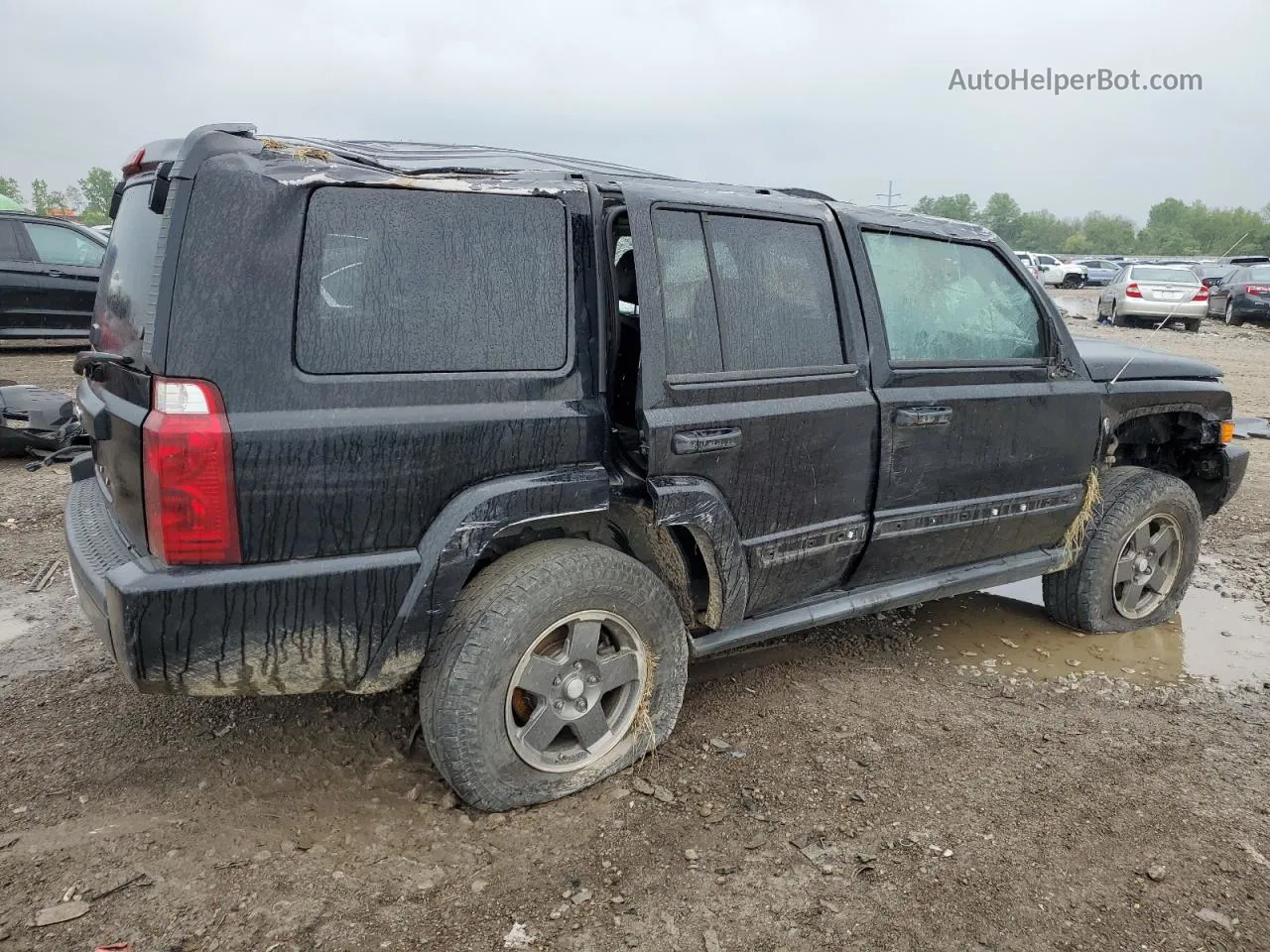 2006 Jeep Commander  Black vin: 1J8HG48N56C188715