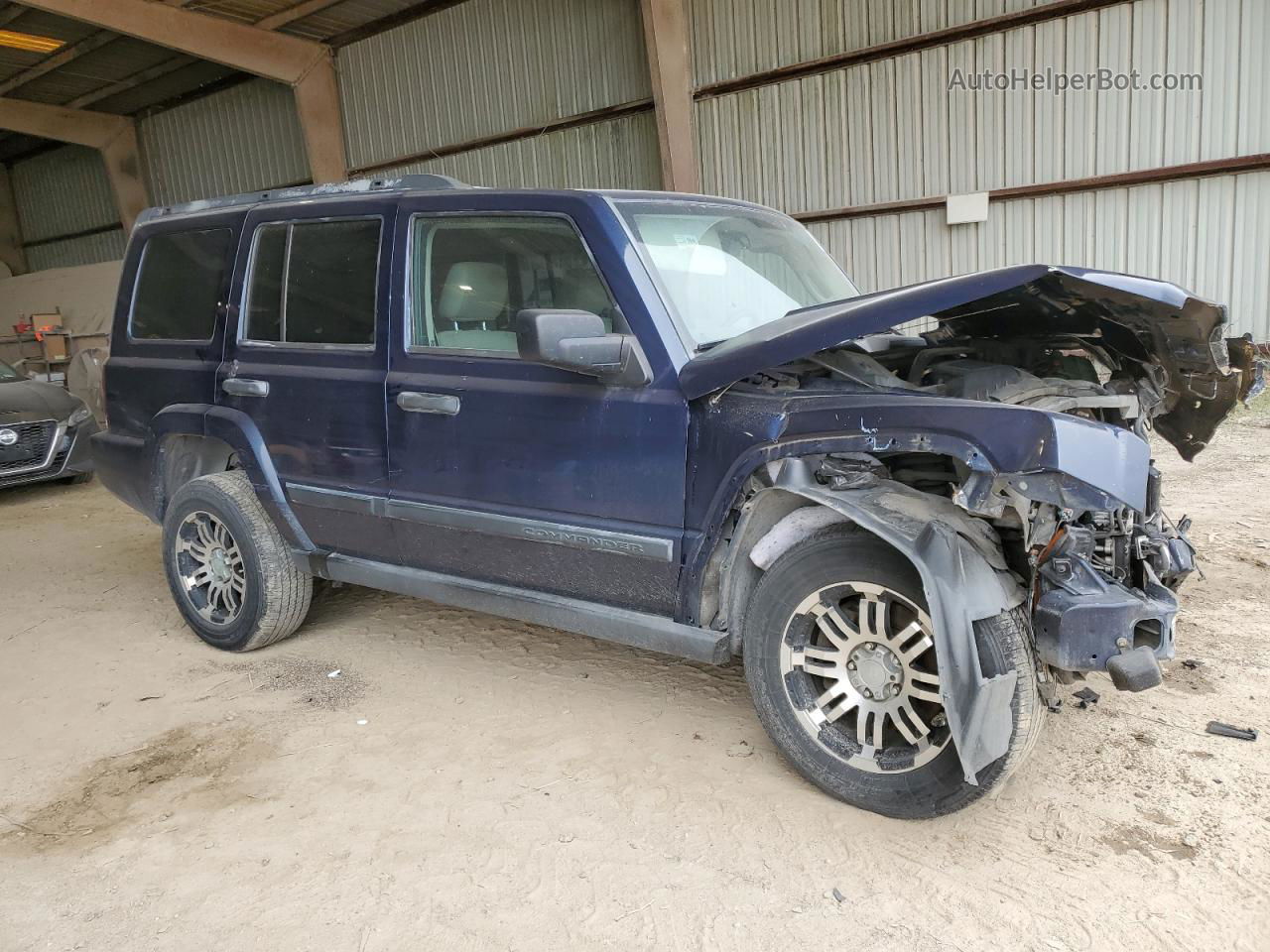 2006 Jeep Commander  Blue vin: 1J8HG48N56C245320