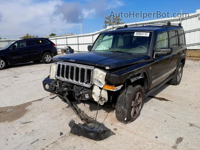 2006 Jeep Commander  Black vin: 1J8HG48N56C288832