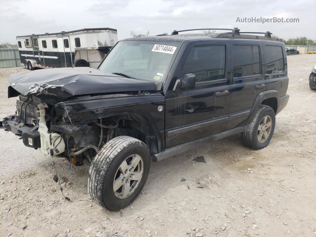 2006 Jeep Commander  Black vin: 1J8HG48N66C189145