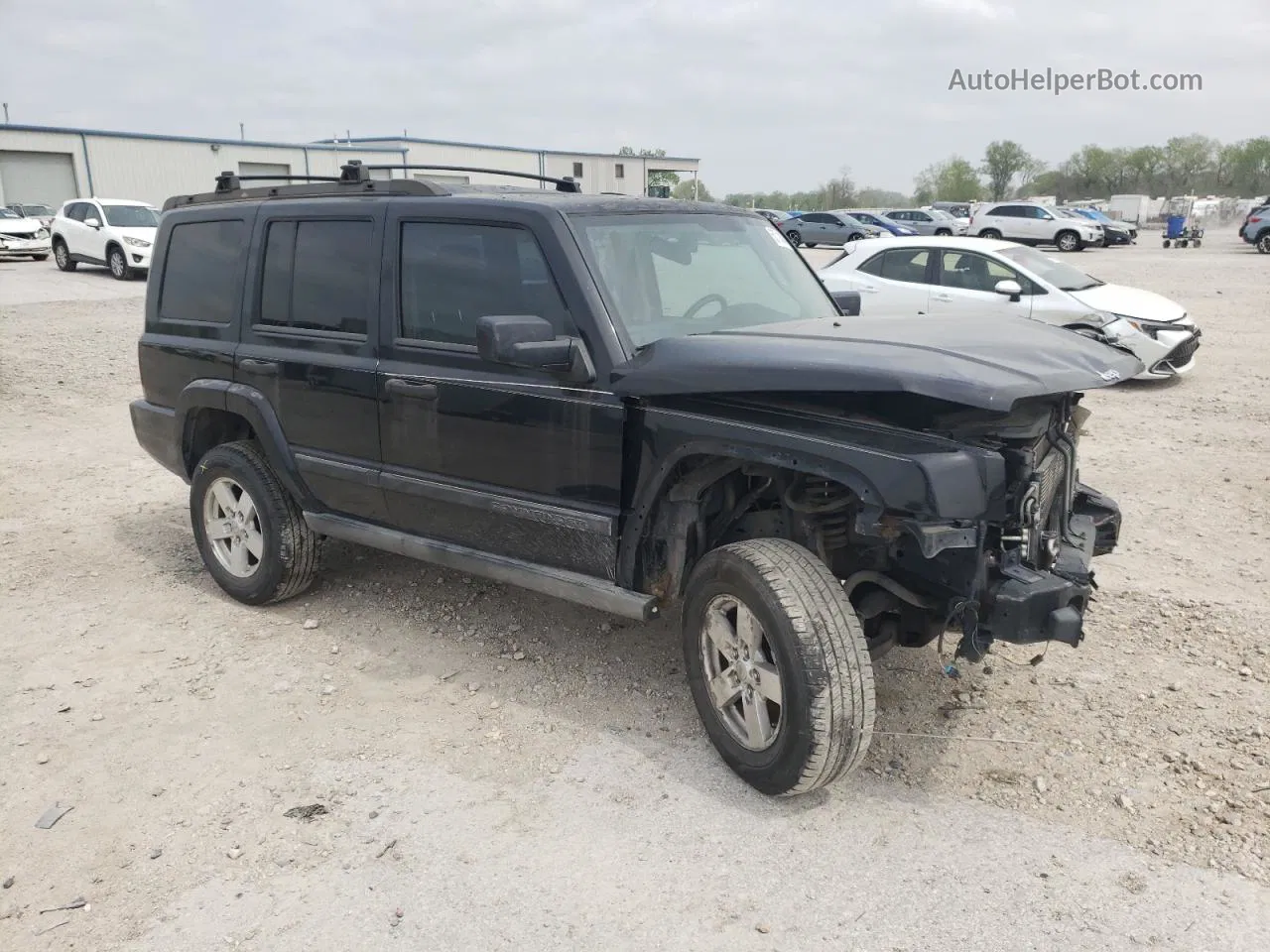 2006 Jeep Commander  Black vin: 1J8HG48N66C189145