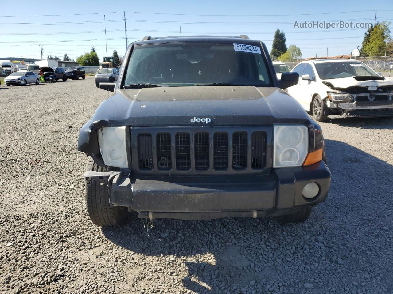 2006 Jeep Commander  Black vin: 1J8HG48N66C263762