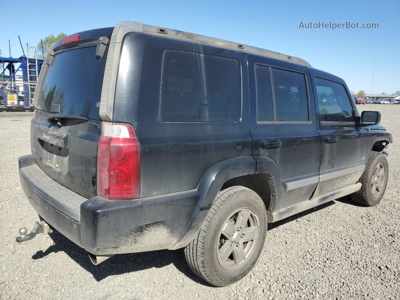 2006 Jeep Commander  Black vin: 1J8HG48N66C263762