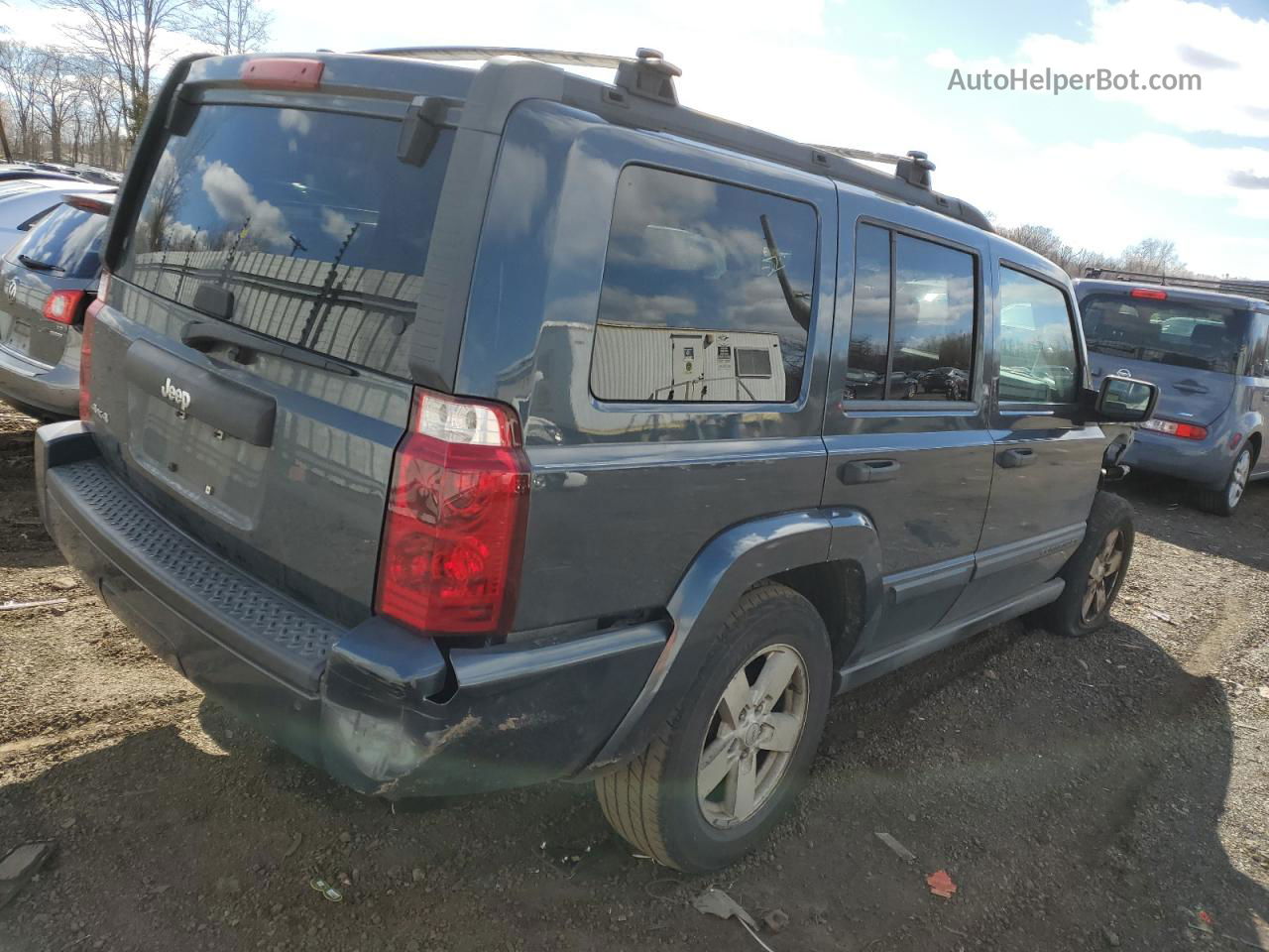 2006 Jeep Commander  Blue vin: 1J8HG48N66C346351