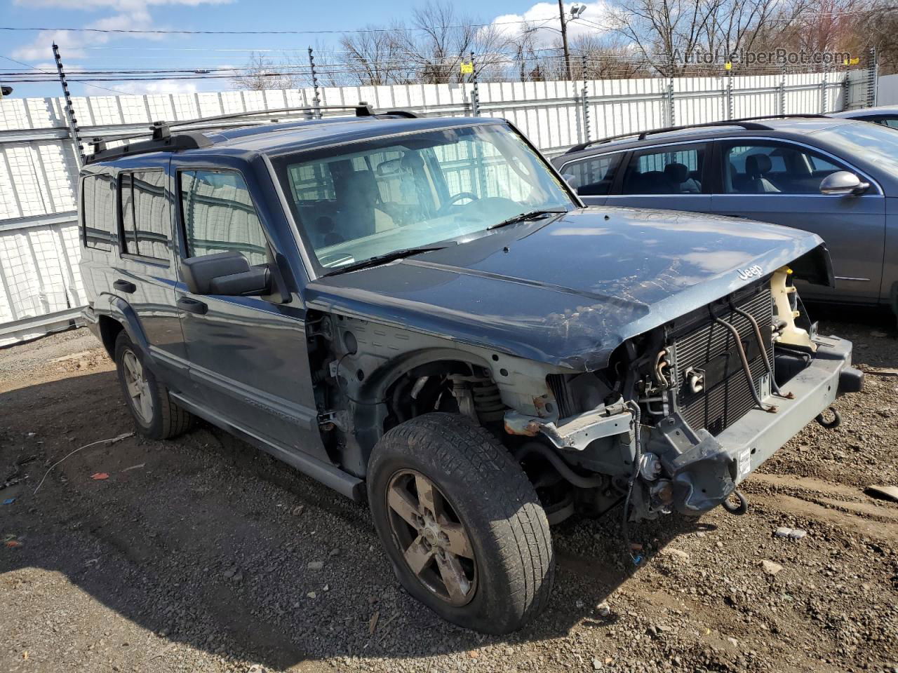 2006 Jeep Commander  Blue vin: 1J8HG48N66C346351