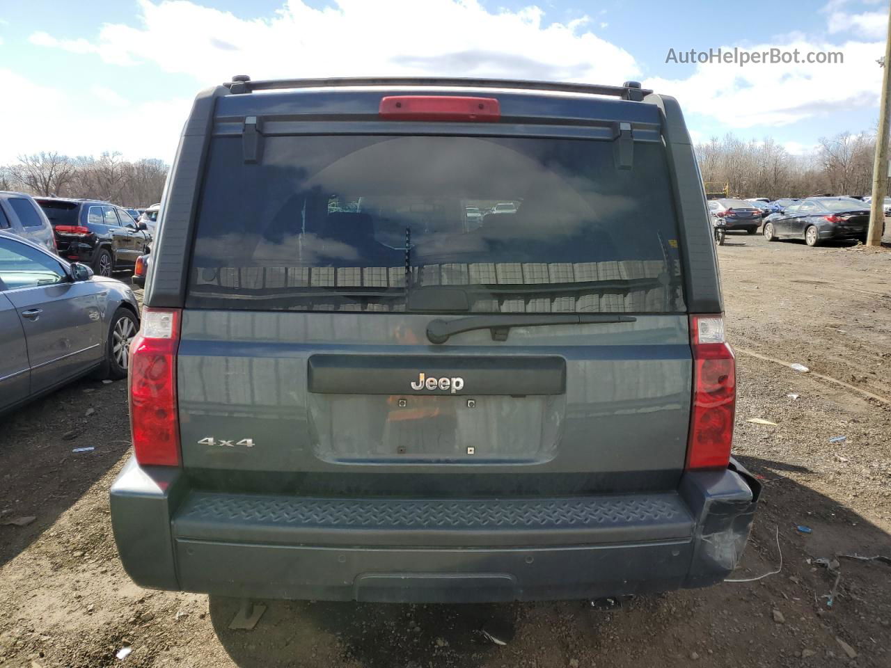 2006 Jeep Commander  Blue vin: 1J8HG48N66C346351