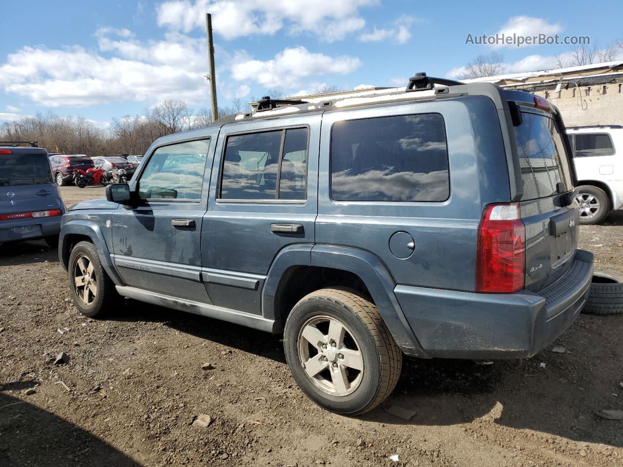 2006 Jeep Commander  Blue vin: 1J8HG48N66C346351