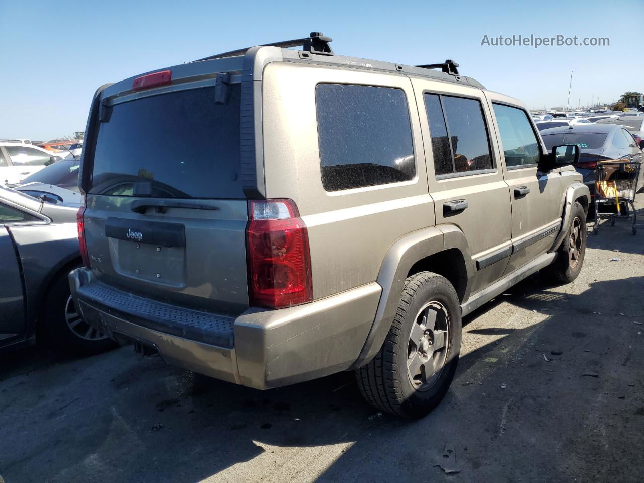 2006 Jeep Commander  Gray vin: 1J8HG48N76C228647