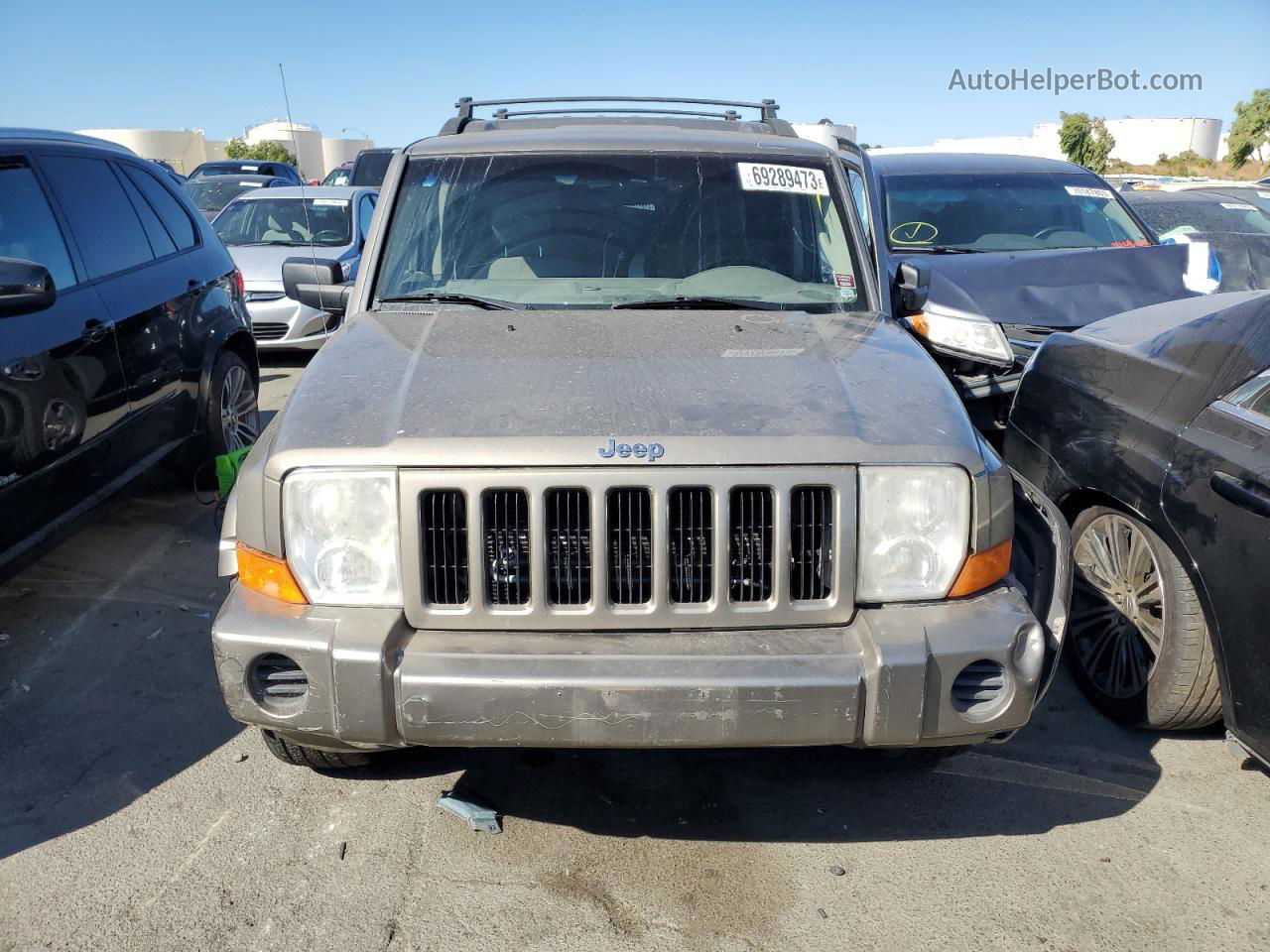 2006 Jeep Commander  Gray vin: 1J8HG48N76C228647