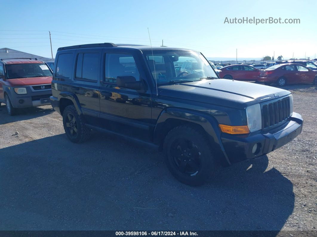 2006 Jeep Commander   Black vin: 1J8HG48N76C228700