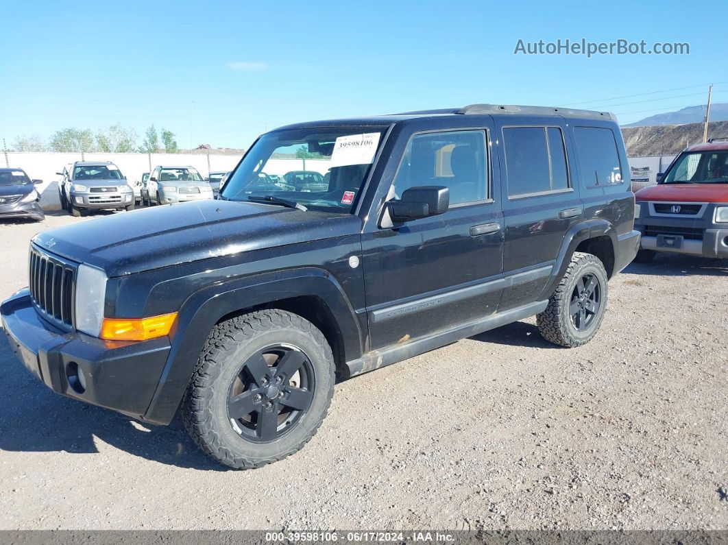 2006 Jeep Commander   Black vin: 1J8HG48N76C228700