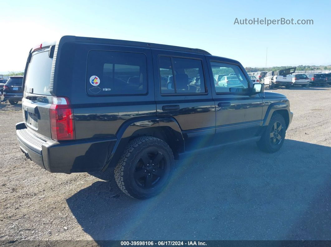 2006 Jeep Commander   Black vin: 1J8HG48N76C228700