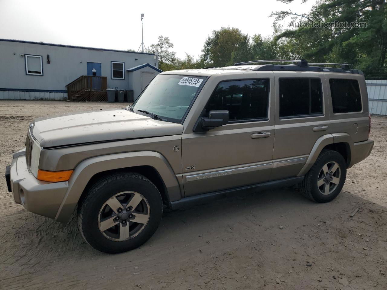 2006 Jeep Commander  Tan vin: 1J8HG48N76C313598