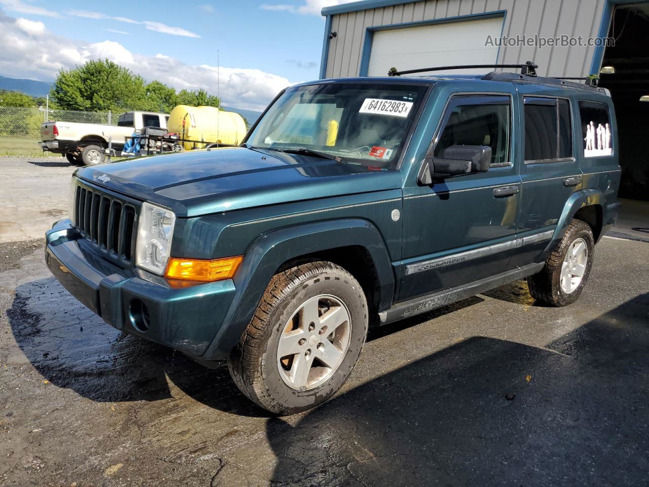 2006 Jeep Commander  Teal vin: 1J8HG48N86C129707