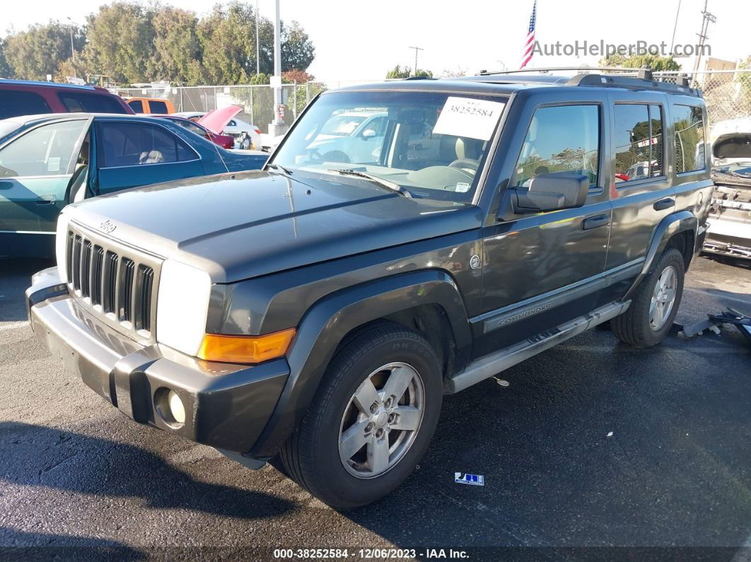 2006 Jeep Commander Gray vin: 1J8HG48N86C337439