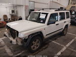 2006 Jeep Commander   White vin: 1J8HG48N96C352001