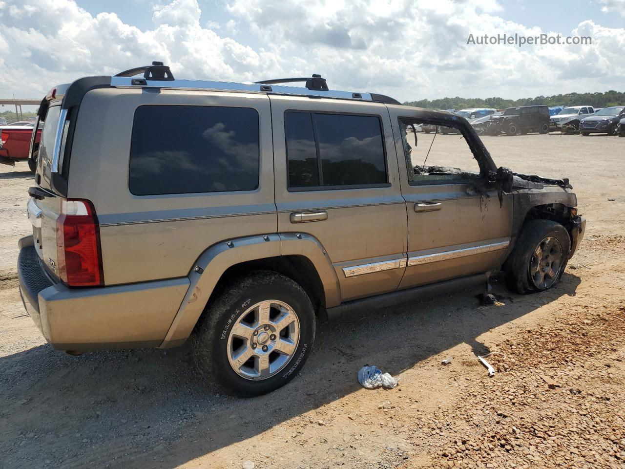 2006 Jeep Commander Limited Желто-коричневый vin: 1J8HG58206C164639