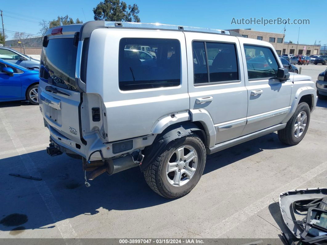 2006 Jeep Commander Limited Silver vin: 1J8HG58206C167203