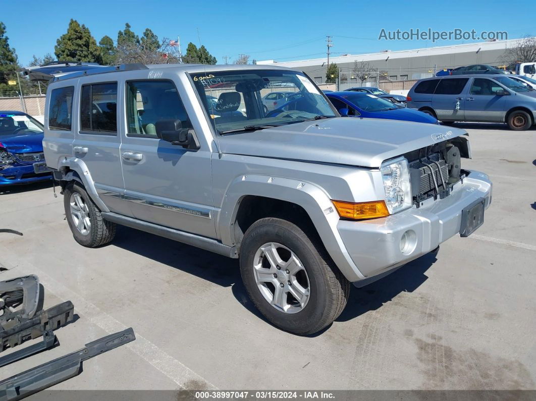 2006 Jeep Commander Limited Silver vin: 1J8HG58206C167203