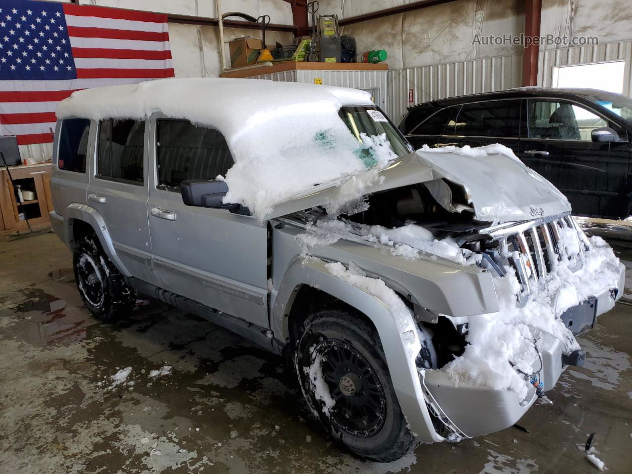 2006 Jeep Commander Limited Серебряный vin: 1J8HG58206C193977