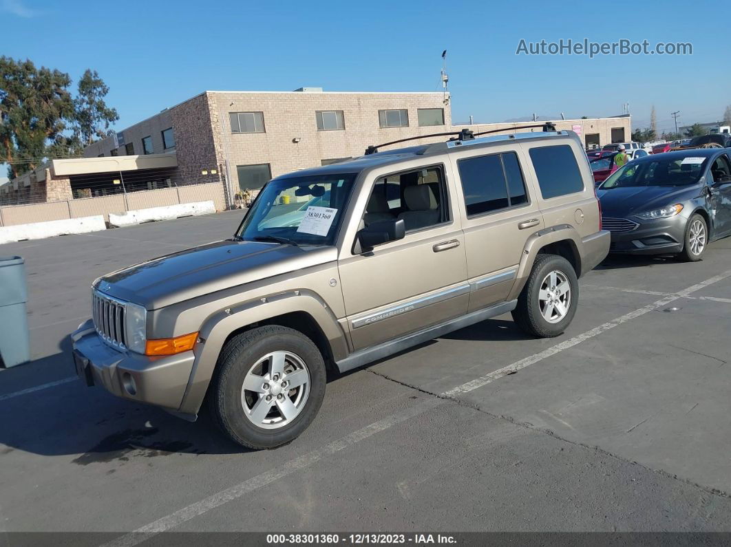 2006 Jeep Commander Limited Gold vin: 1J8HG58226C165548