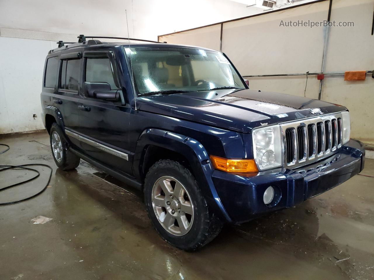 2006 Jeep Commander Limited Blue vin: 1J8HG58226C257906