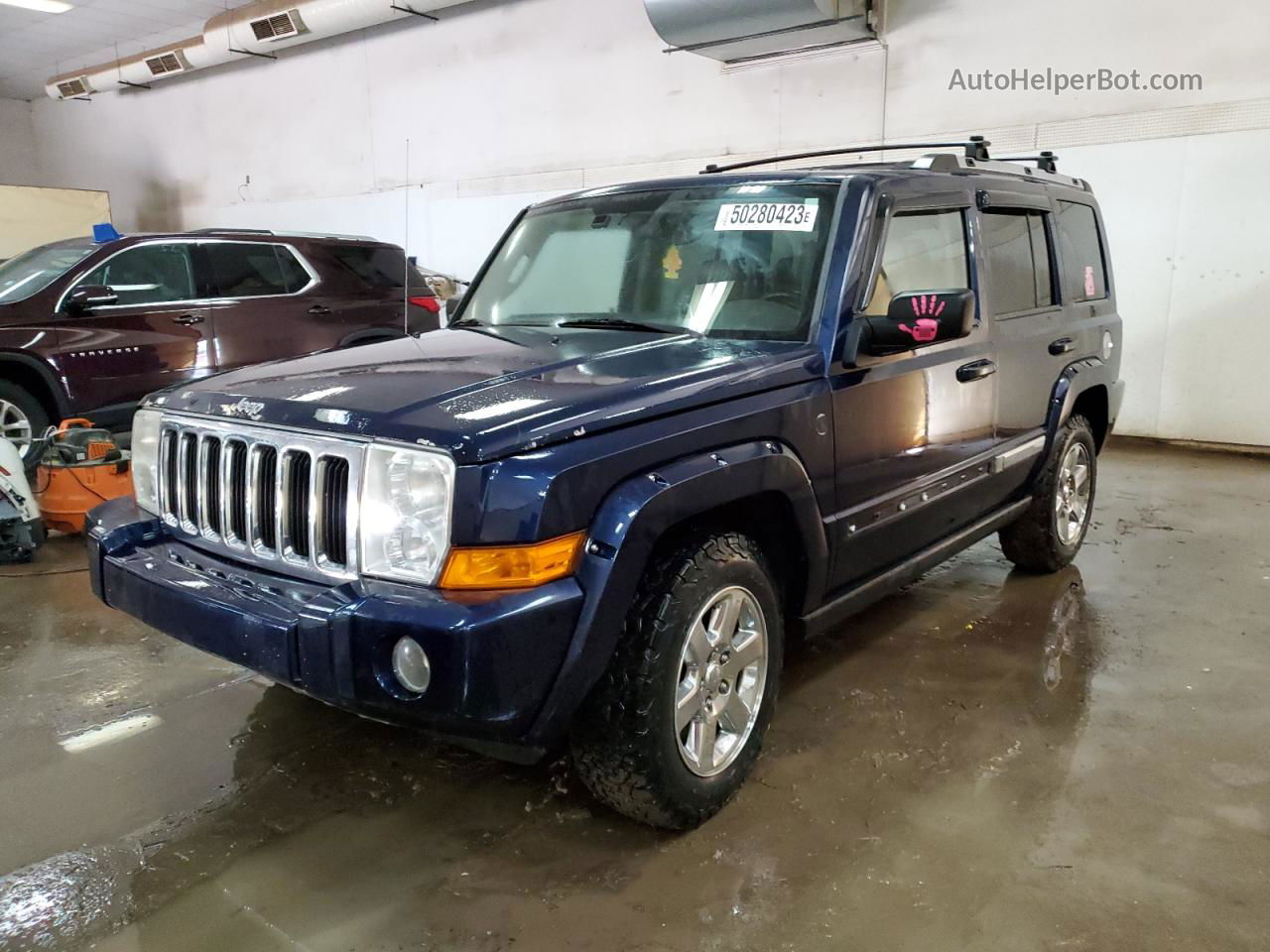 2006 Jeep Commander Limited Blue vin: 1J8HG58226C257906