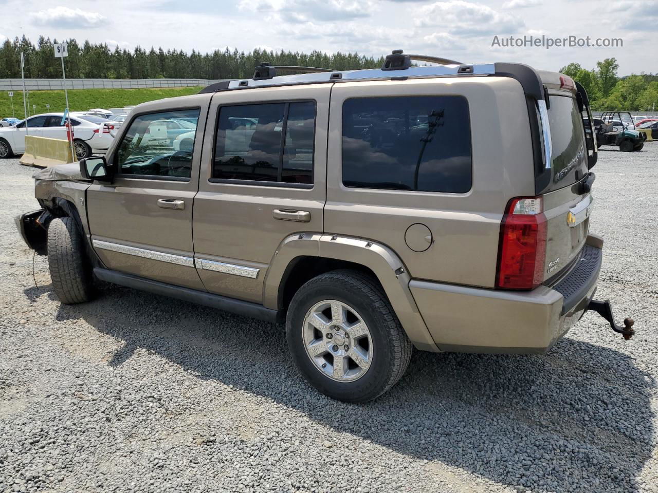 2006 Jeep Commander Limited Золотой vin: 1J8HG58226C275631