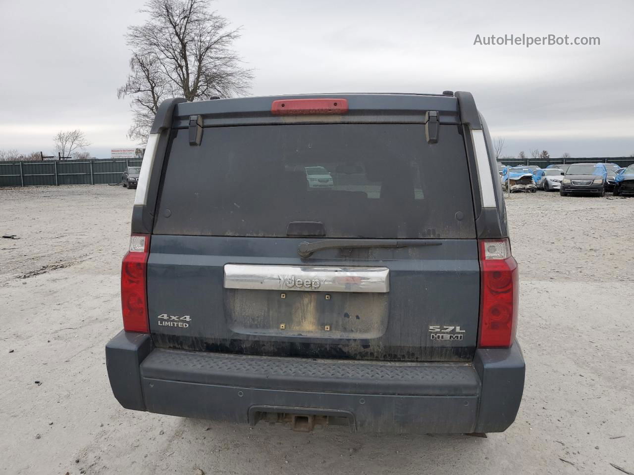 2006 Jeep Commander Limited Blue vin: 1J8HG58226C364809