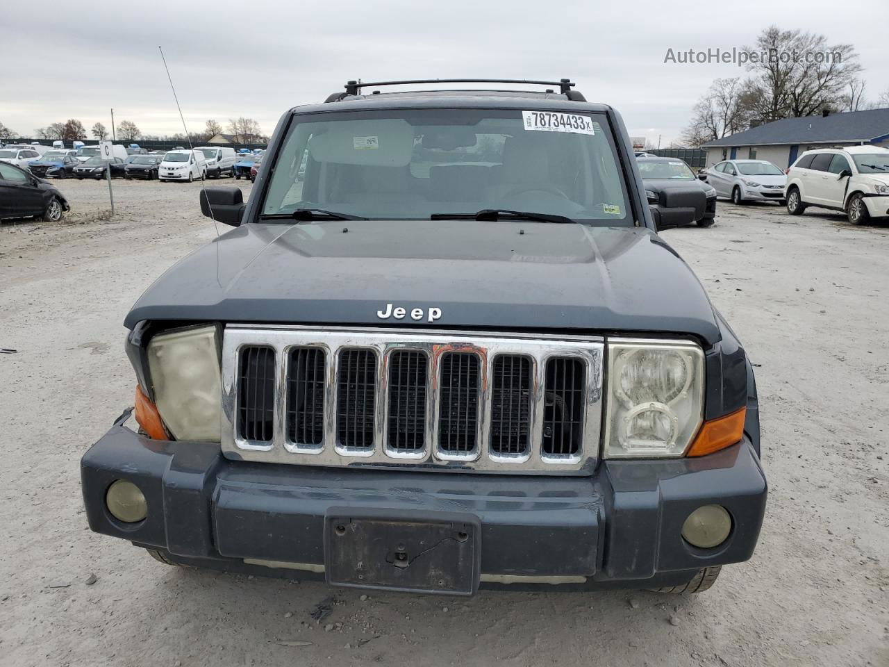 2006 Jeep Commander Limited Синий vin: 1J8HG58226C364809