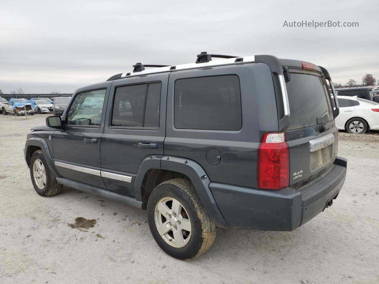 2006 Jeep Commander Limited Blue vin: 1J8HG58226C364809