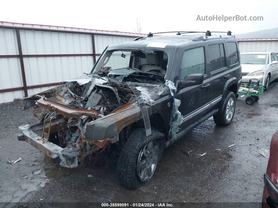 2006 Jeep Commander Limited Black vin: 1J8HG58236C168555