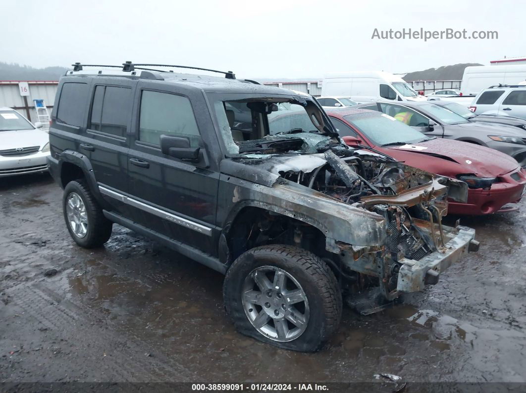 2006 Jeep Commander Limited Black vin: 1J8HG58236C168555