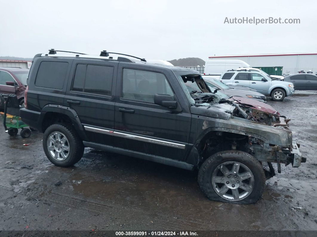 2006 Jeep Commander Limited Black vin: 1J8HG58236C168555