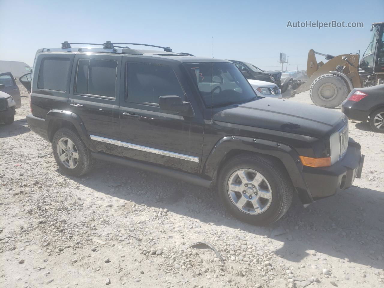 2006 Jeep Commander Limited Black vin: 1J8HG58236C248857