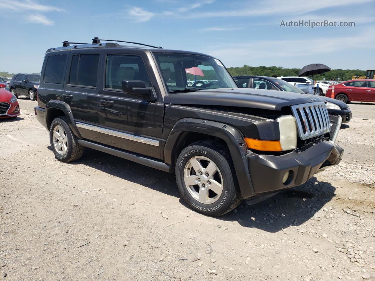 2006 Jeep Commander Limited Charcoal vin: 1J8HG58236C259583