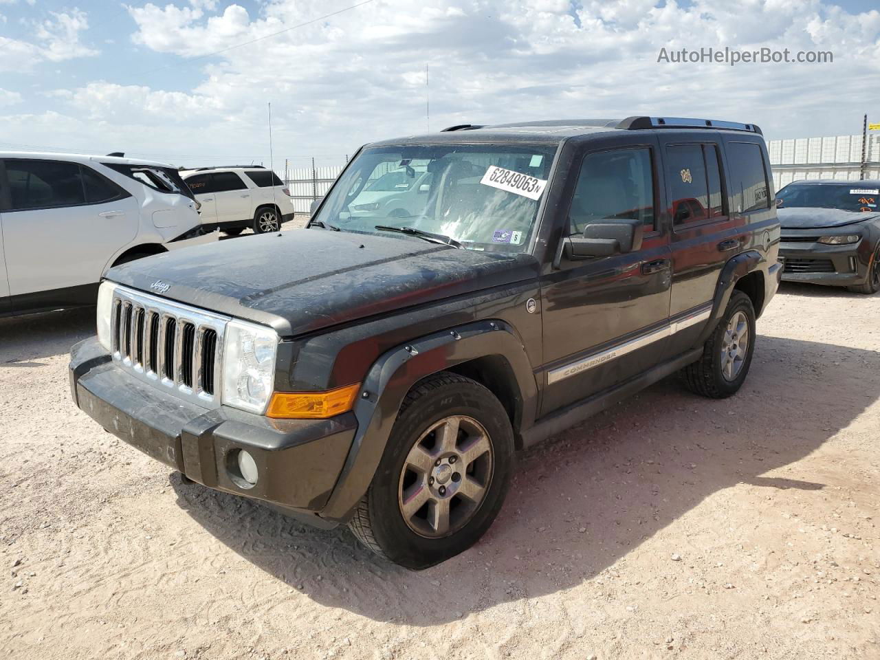 2006 Jeep Commander Limited Угольный vin: 1J8HG58236C268641