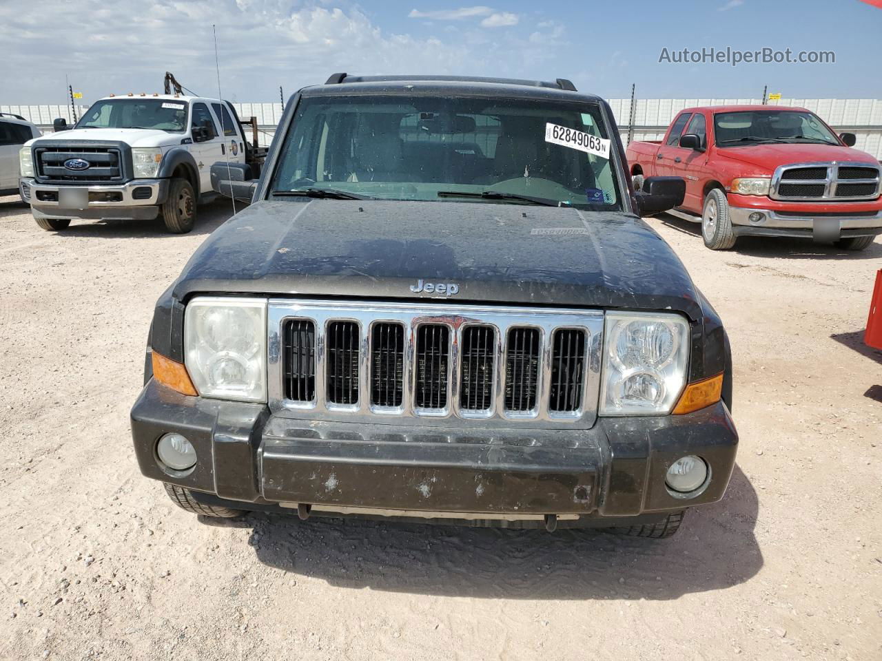 2006 Jeep Commander Limited Угольный vin: 1J8HG58236C268641