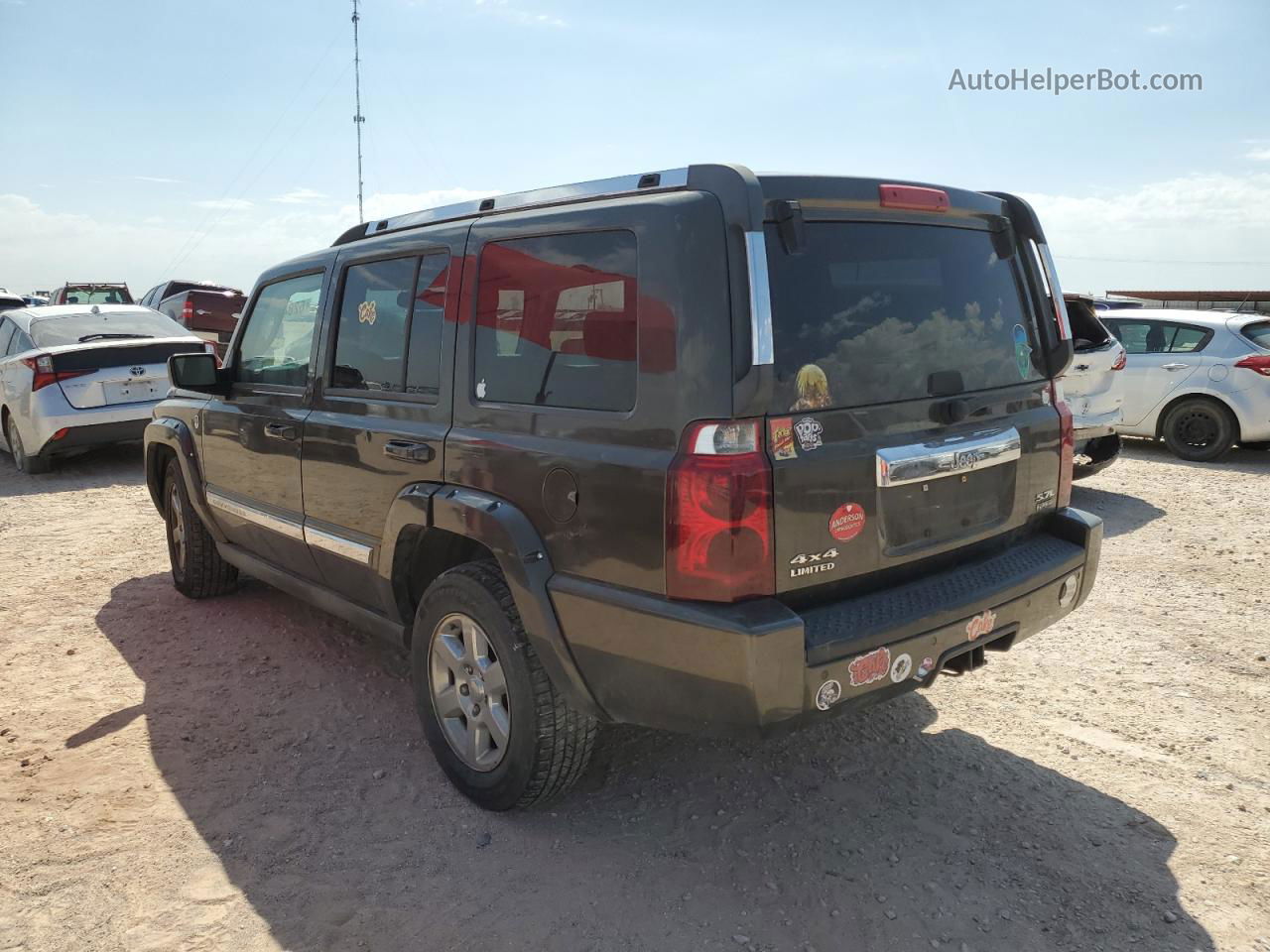 2006 Jeep Commander Limited Charcoal vin: 1J8HG58236C268641