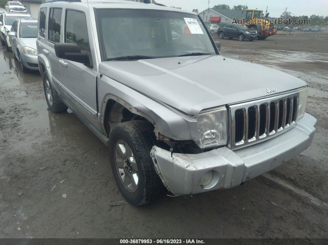 2006 Jeep Commander Limited Silver vin: 1J8HG58236C275895