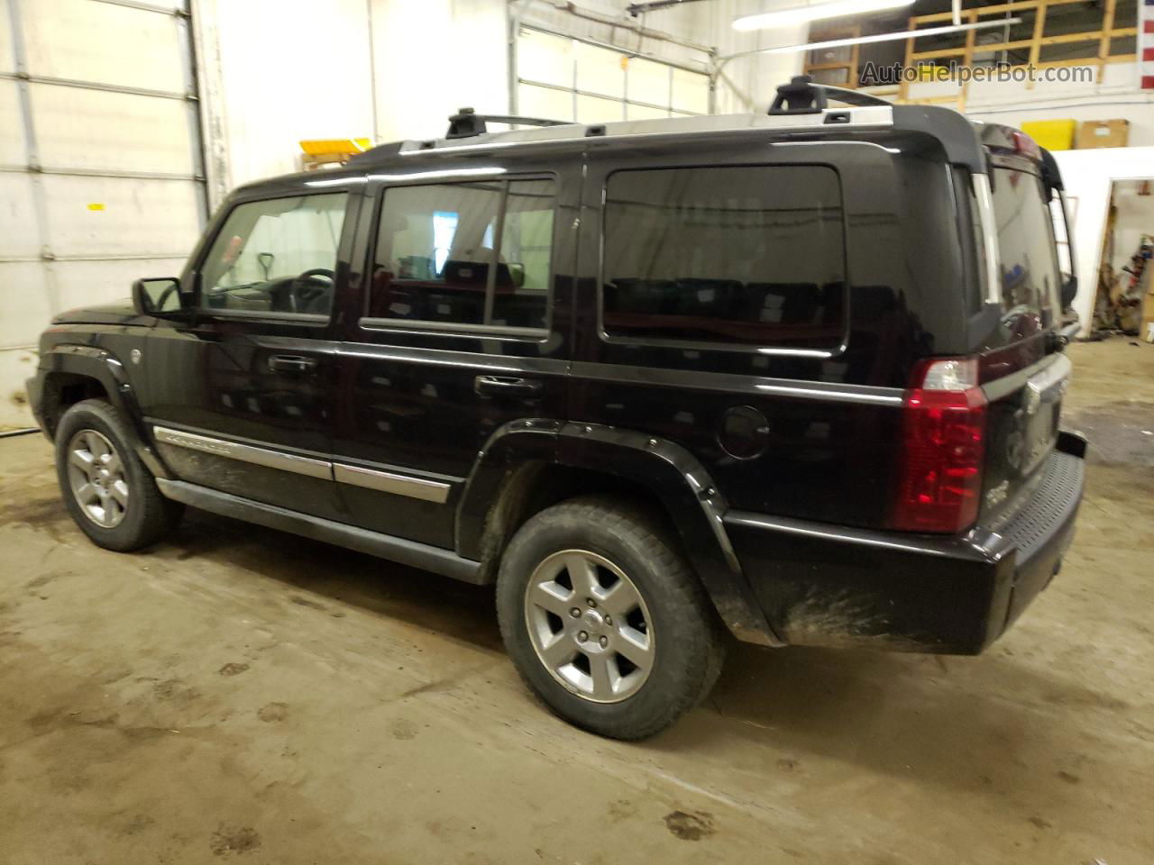 2006 Jeep Commander Limited Black vin: 1J8HG58236C276058