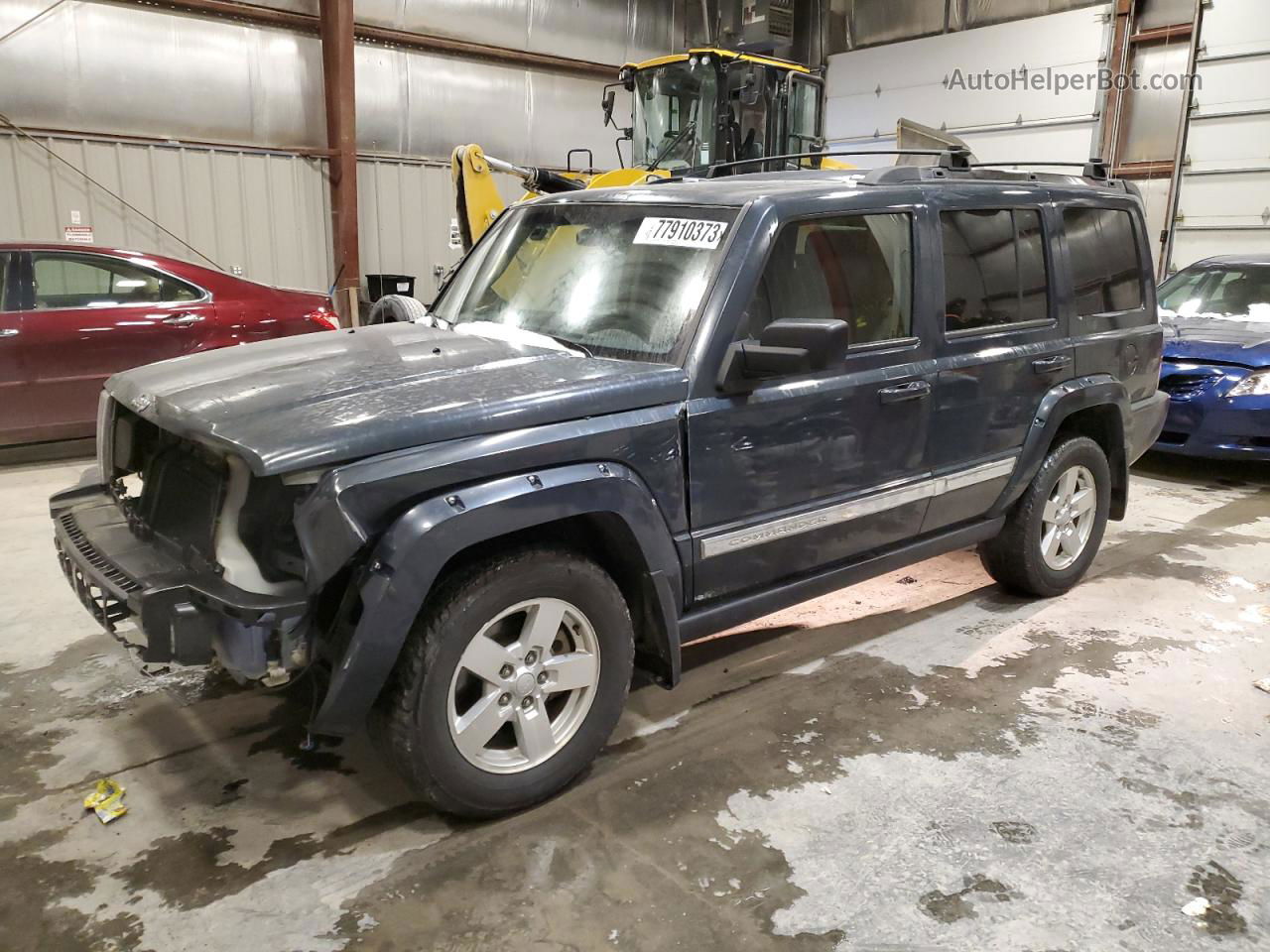 2006 Jeep Commander Limited Blue vin: 1J8HG58236C364818