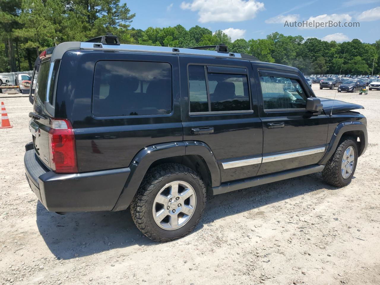 2006 Jeep Commander Limited Black vin: 1J8HG58236C366889