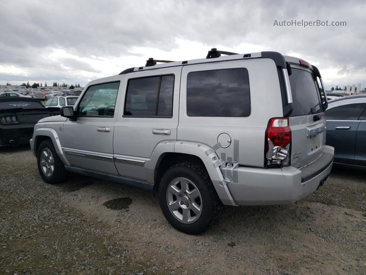 2006 Jeep Commander Limited Silver vin: 1J8HG58246C328958