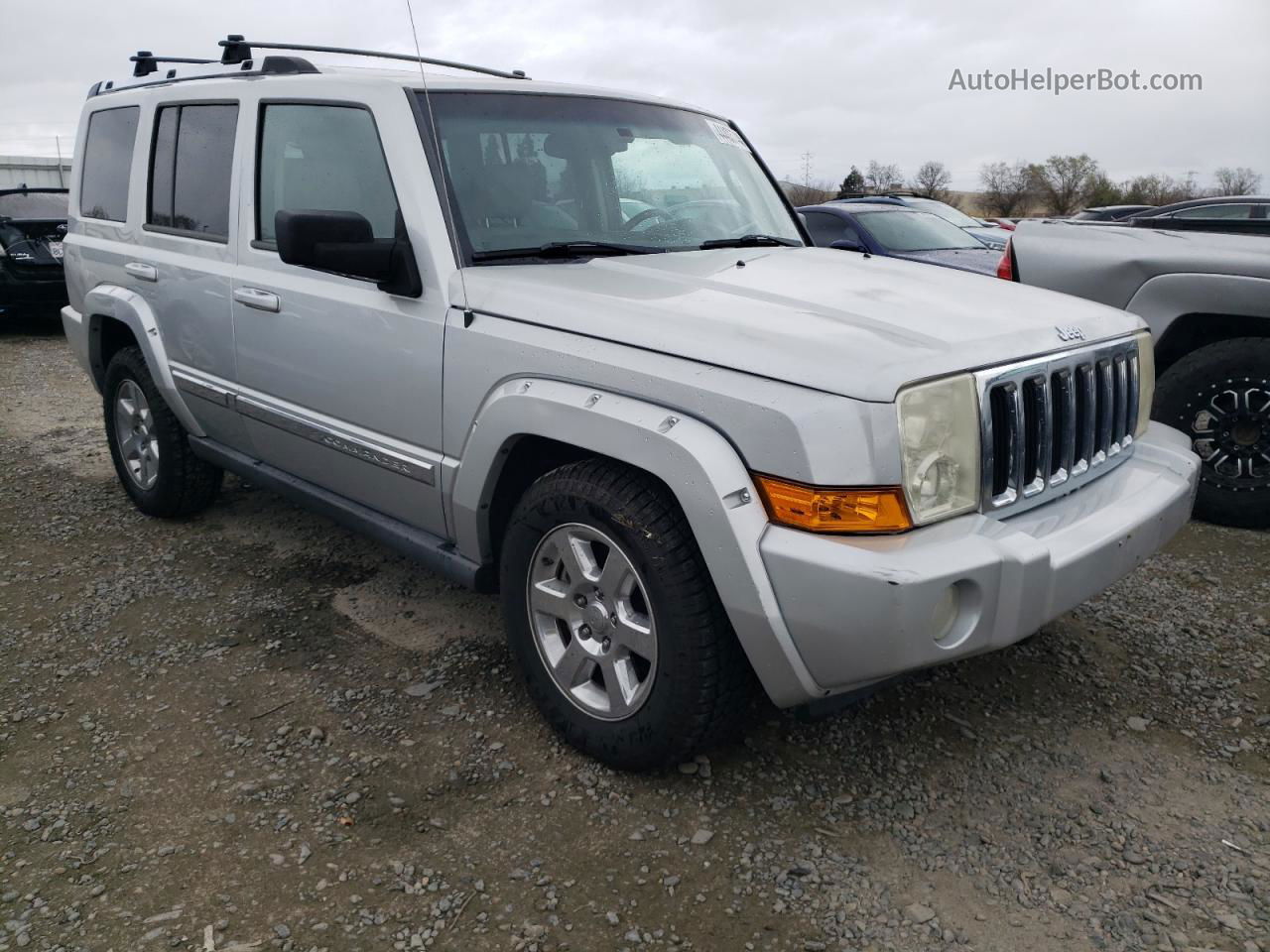 2006 Jeep Commander Limited Серебряный vin: 1J8HG58246C328958