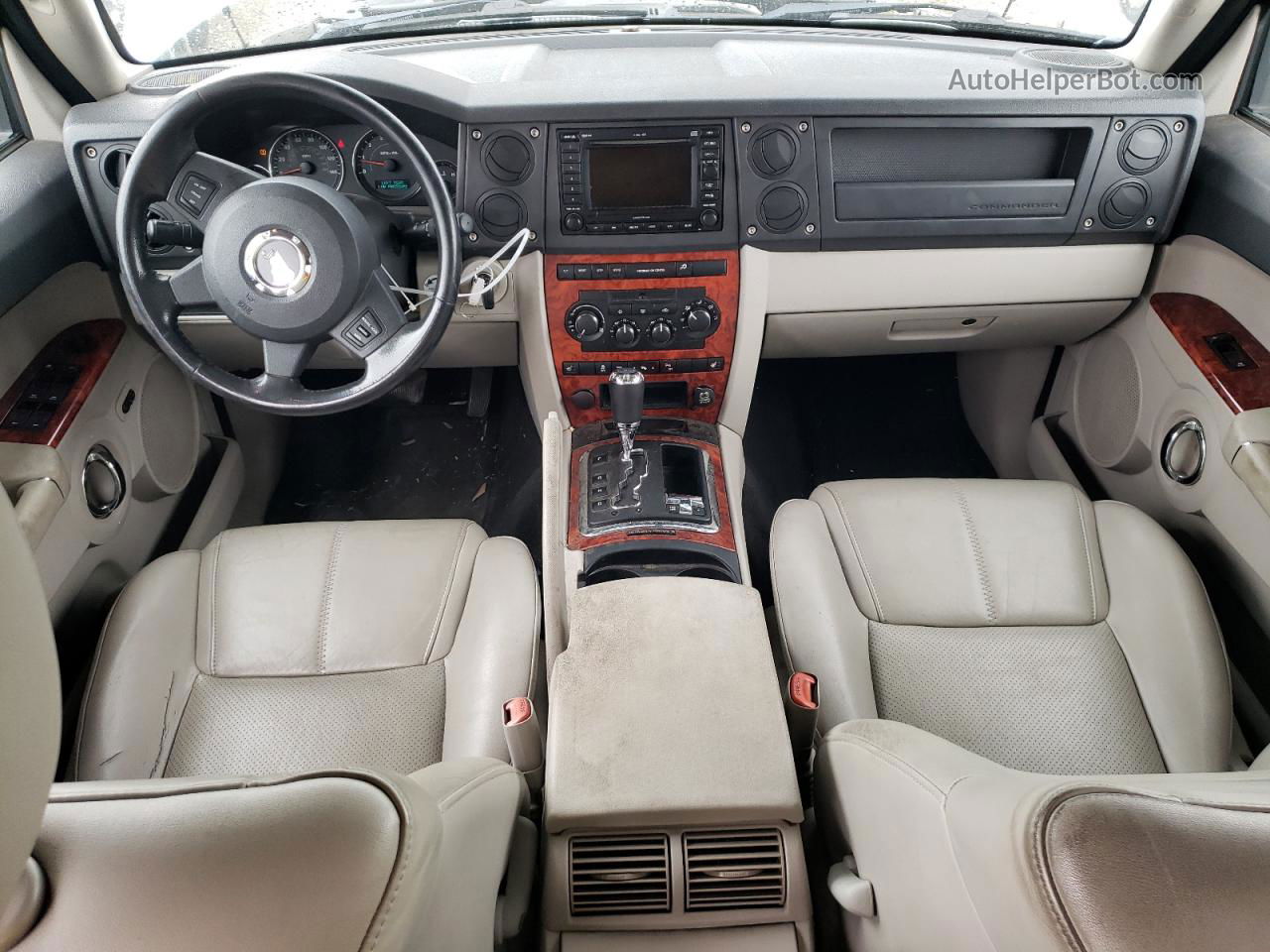 2006 Jeep Commander Limited Серебряный vin: 1J8HG58246C328958