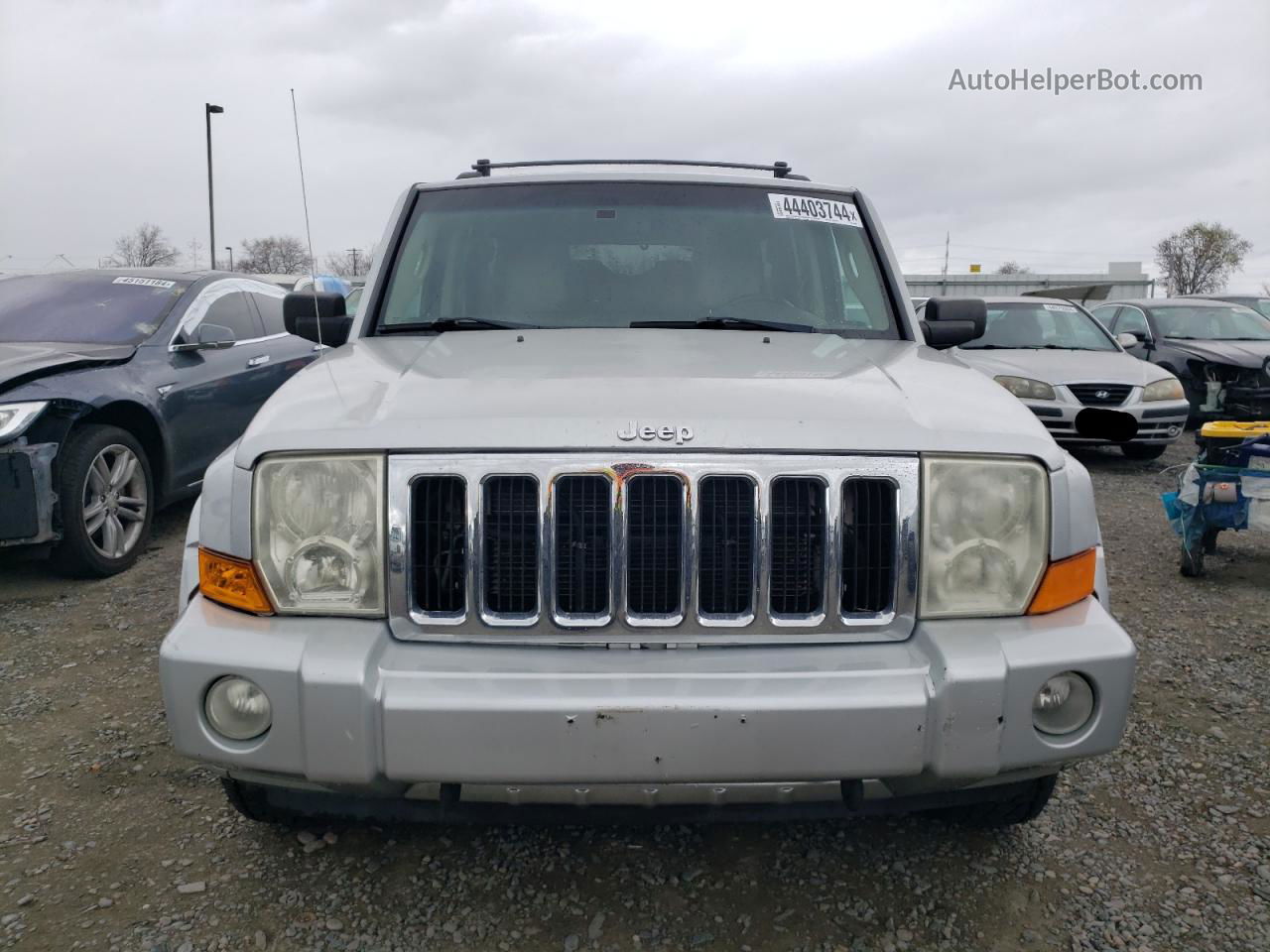 2006 Jeep Commander Limited Silver vin: 1J8HG58246C328958