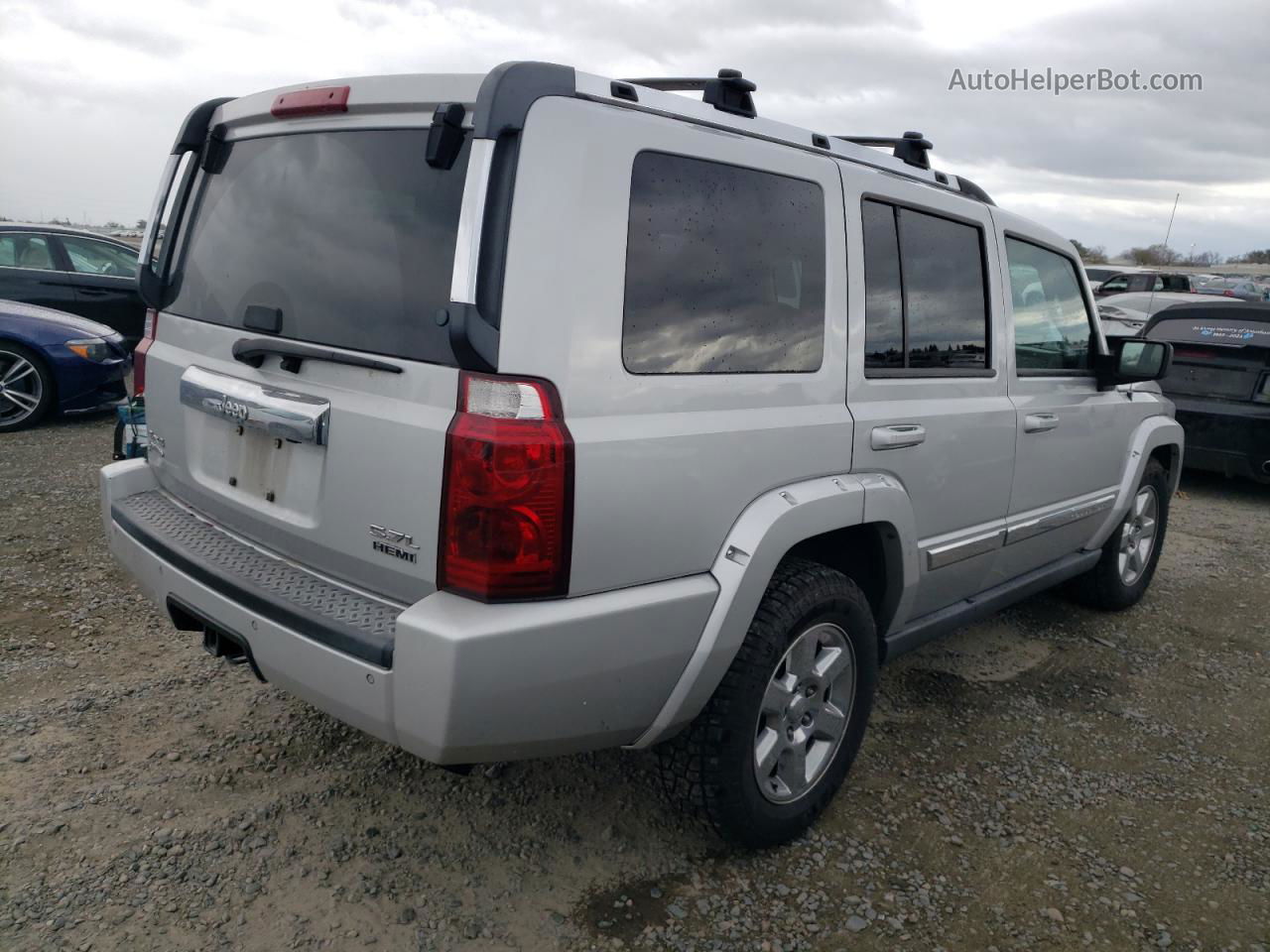 2006 Jeep Commander Limited Silver vin: 1J8HG58246C328958