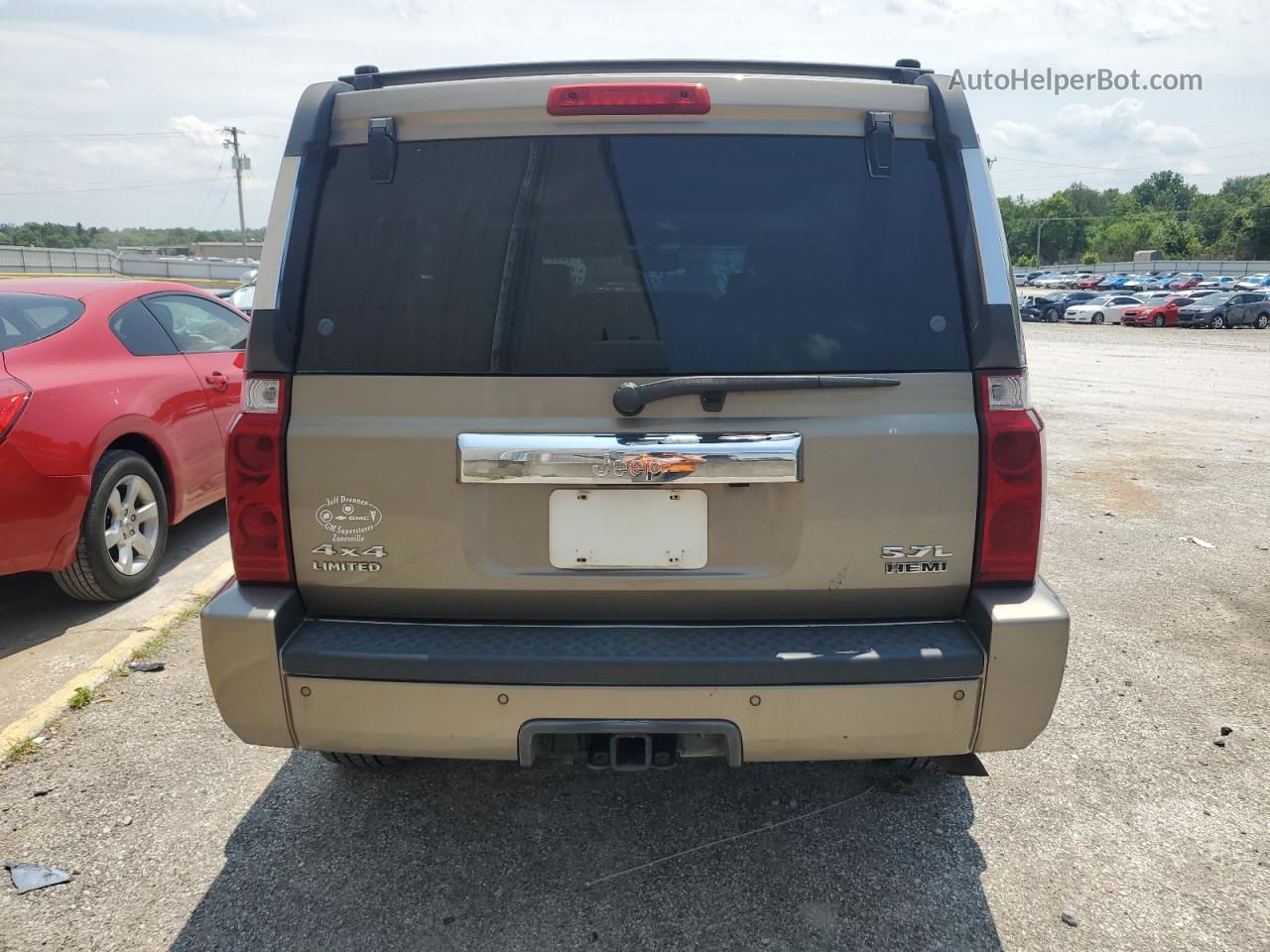 2006 Jeep Commander Limited Brown vin: 1J8HG58256C122659